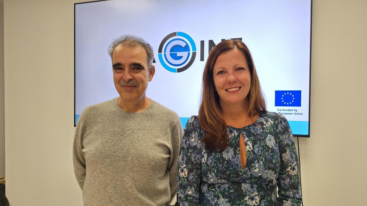 Els investigadors Carl Llor i Laura Vallejo Torres