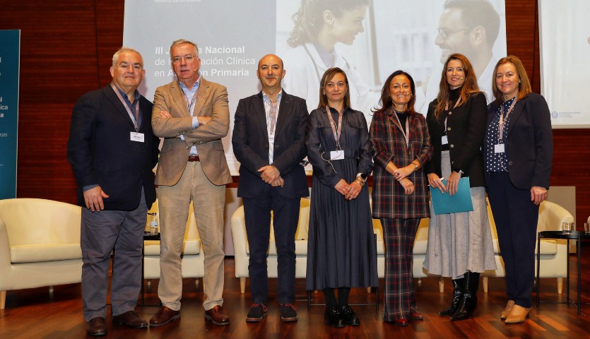 Josep Basora (Catalunya), Galo Peralta (Cantàbria), Manuel Ruiz de Ocenda (La Rioja), Oana Bulilete (Balears), Amelia Martín Uranga (Farmaindustria), Carmen de Vicente (Andalusia) i Eva Suárez (Comunitat Valenciana).