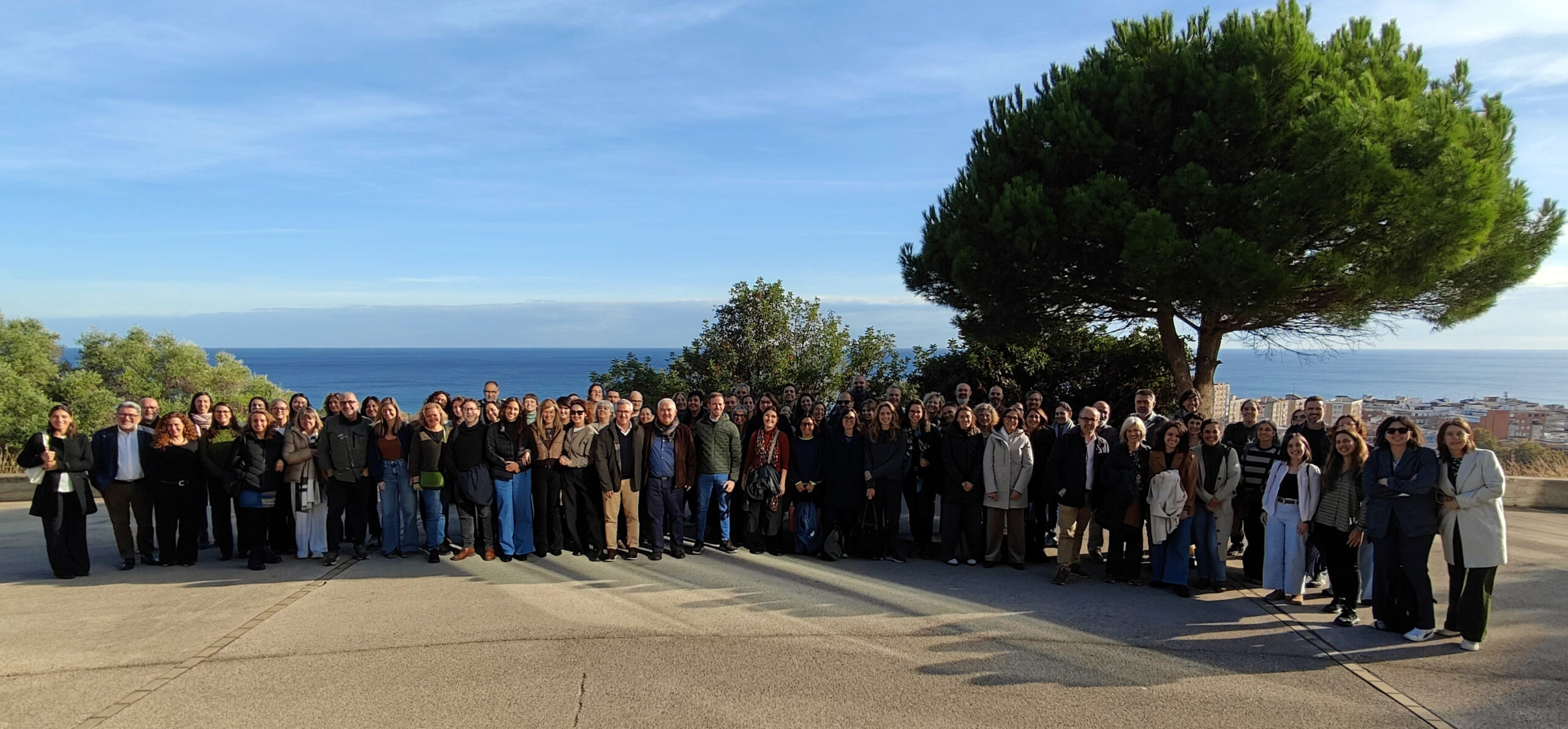 Foto de grup al retreat de grups de recerca 2025