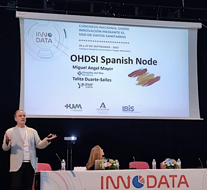 L’Hospital del Mar i l’IDIAP Jordi Gol presenten l’Spanish Node en el Congrès Nacional d’Innovació mitjançant l’ús de Dades Sanitàries (INNODATA 2023) en Sevilla
