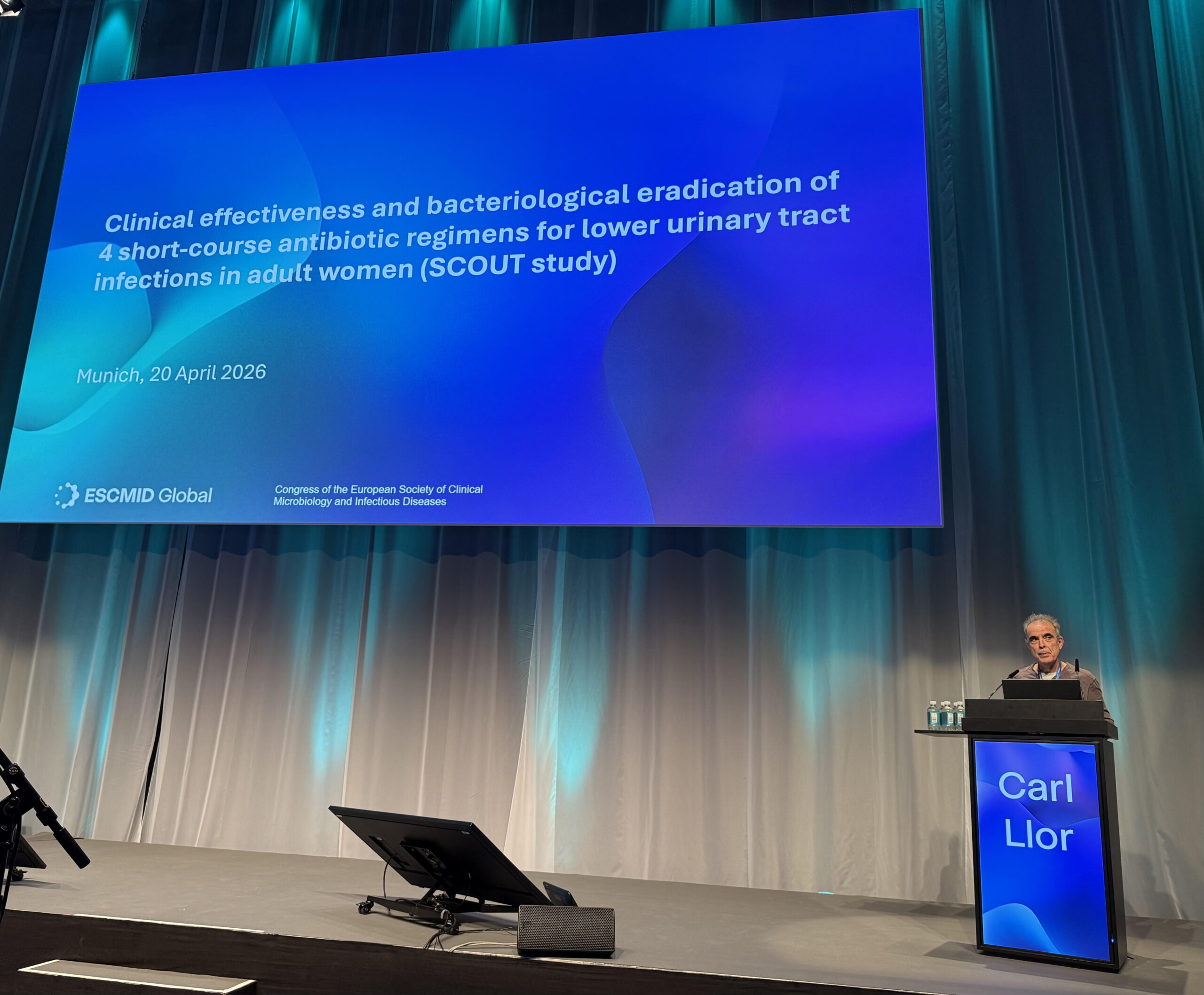 La pauta antibiòtica de referència per a infeccions urinàries no complicades en dones és menys eficaç que altres opcions de primera elecció