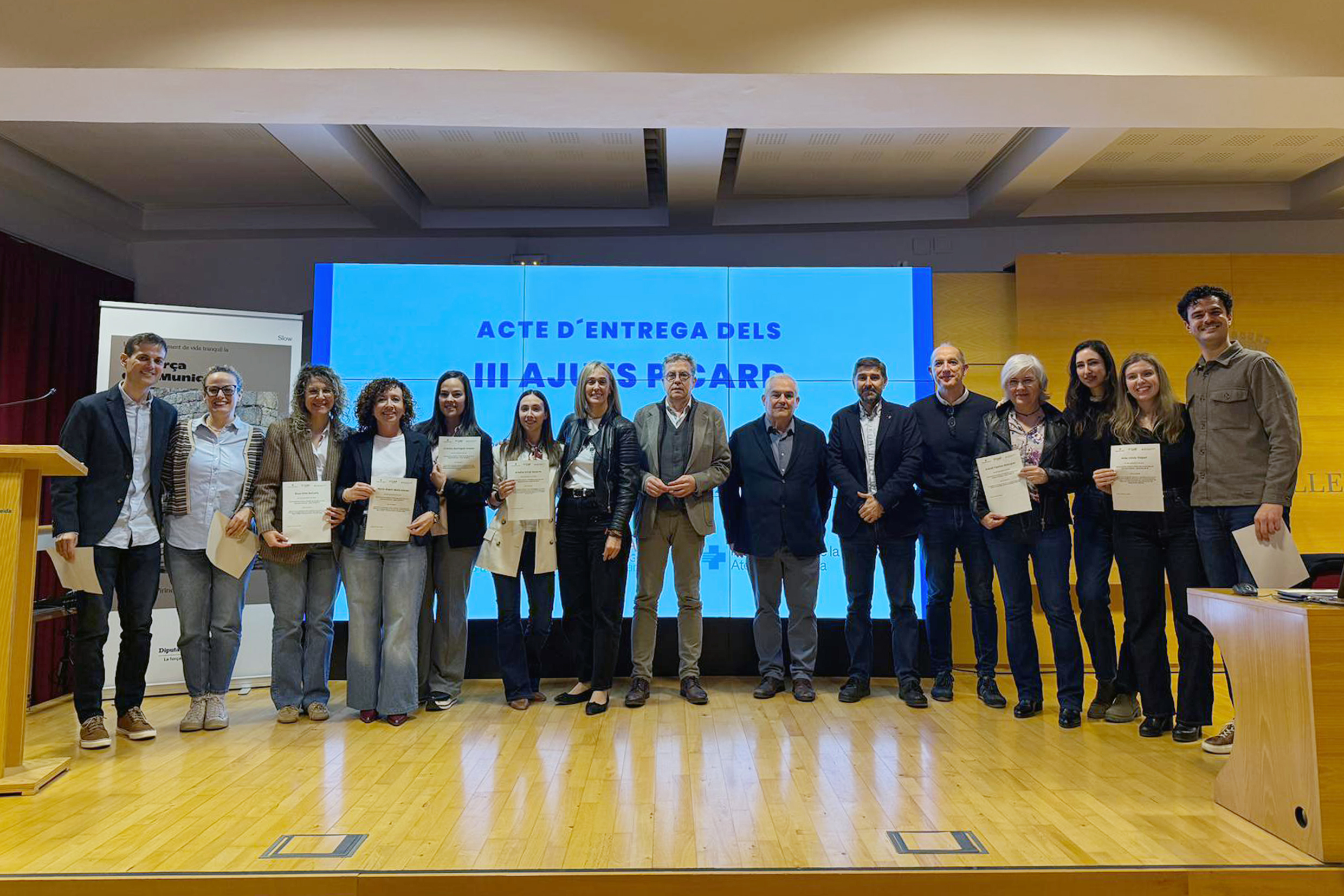 Cristina Domínguez, Rosa Giné i Mercè Pollina, guanyadores dels Premis PICARD
