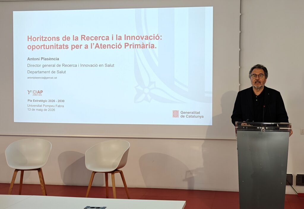 Antoni Plasència durant la 