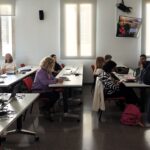 Josep Basora durant la sessió
